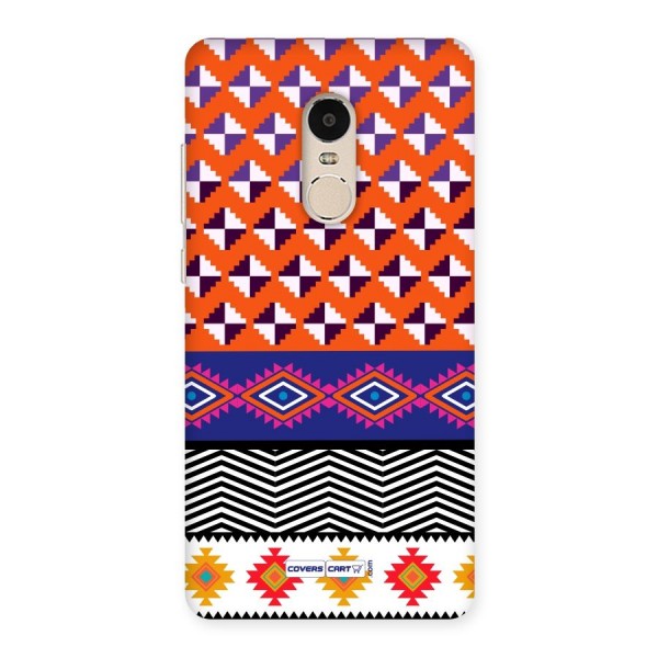 Mixed Pattern Aztec Back Case for Xiaomi Redmi Note 4