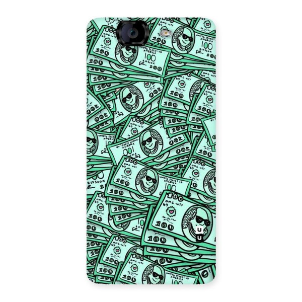 Money Swag Back Case for Canvas Knight A350