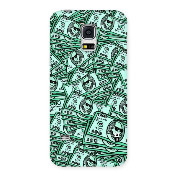 Money Swag Back Case for Galaxy S5 Mini