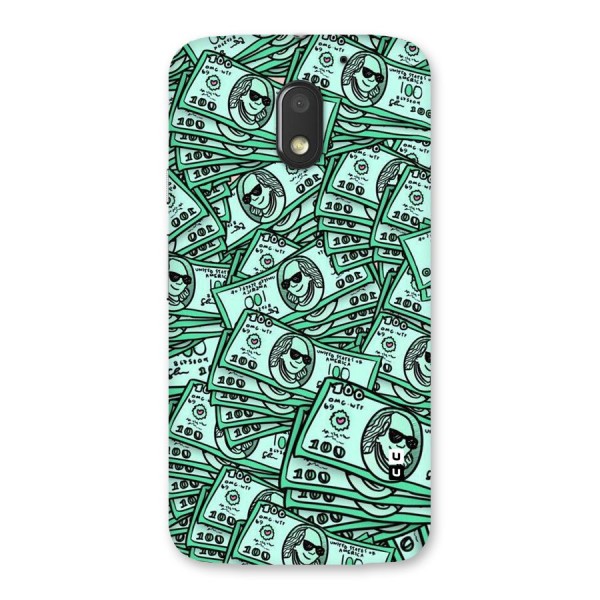 Money Swag Back Case for Moto E3 Power