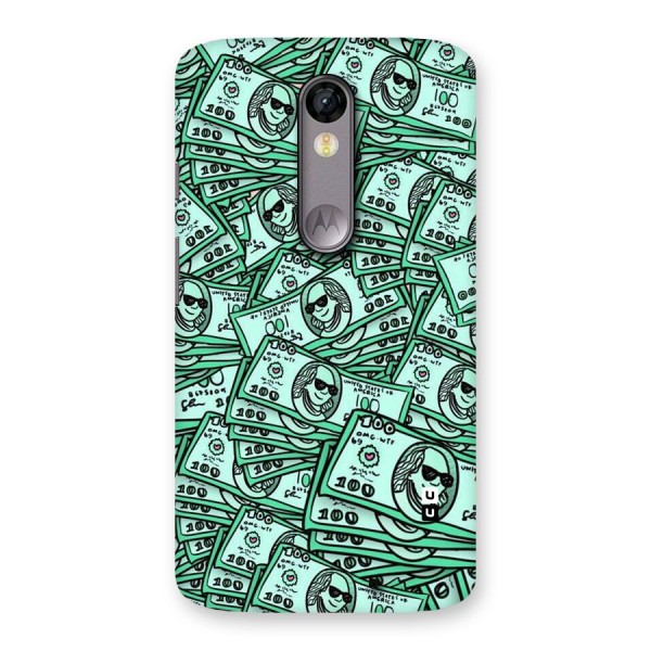 Money Swag Back Case for Moto X Force