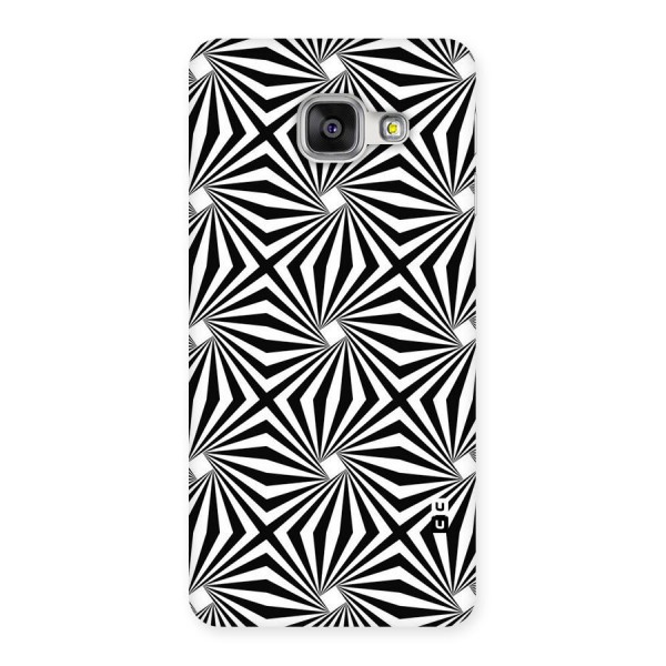 Monochromatic Swirls Back Case for Galaxy A3 2016