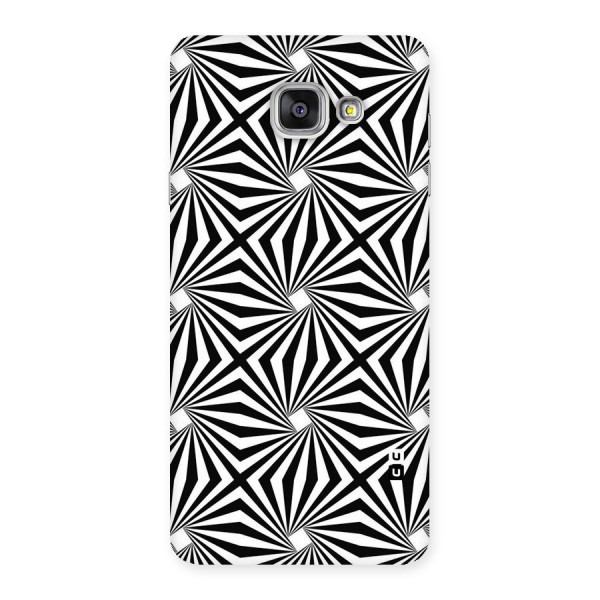 Monochromatic Swirls Back Case for Galaxy A7 2016