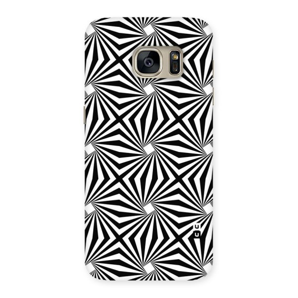 Monochromatic Swirls Back Case for Galaxy S7