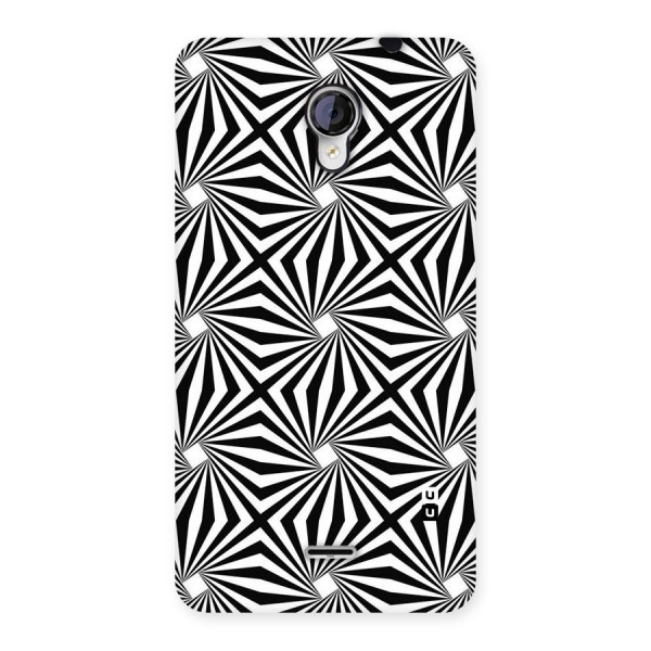 Monochromatic Swirls Back Case for Micromax Unite 2 A106