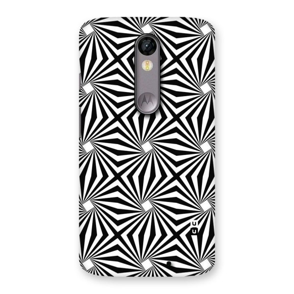 Monochromatic Swirls Back Case for Moto X Force