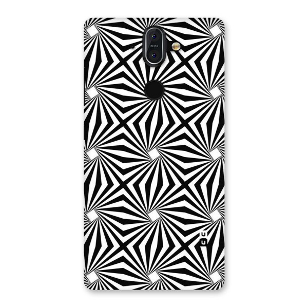 Monochromatic Swirls Back Case for Nokia 8 Sirocco