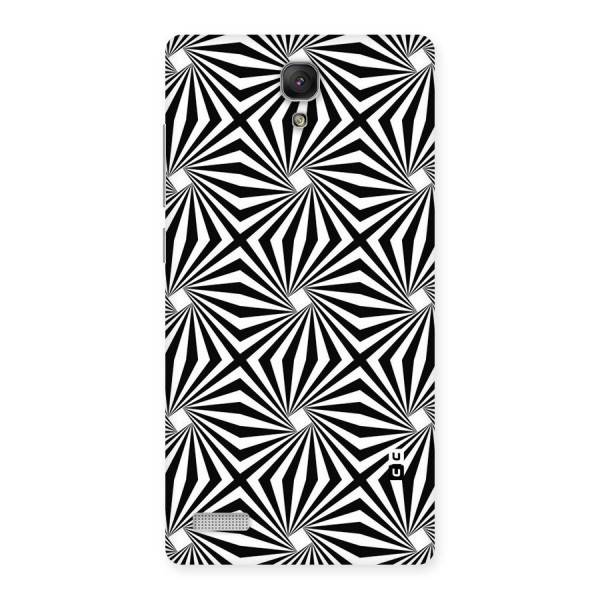 Monochromatic Swirls Back Case for Redmi Note