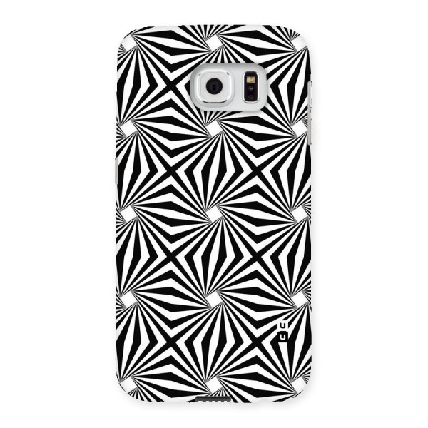 Monochromatic Swirls Back Case for Samsung Galaxy S6