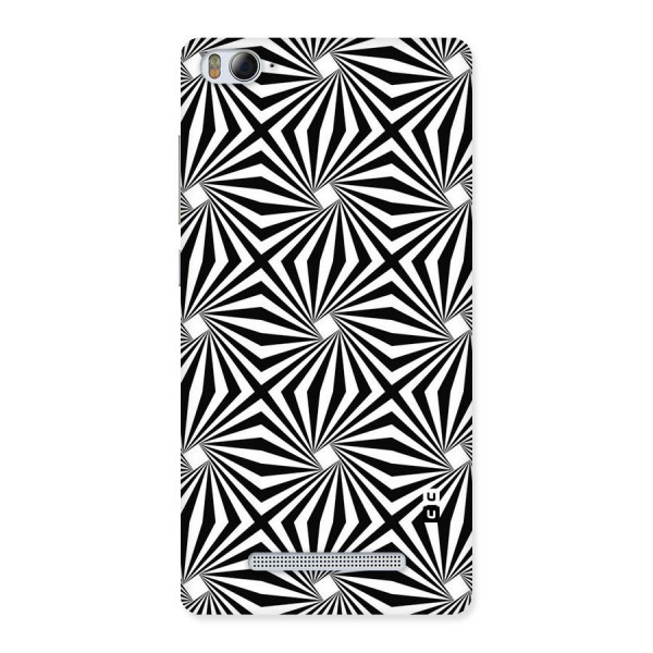 Monochromatic Swirls Back Case for Xiaomi Mi4i