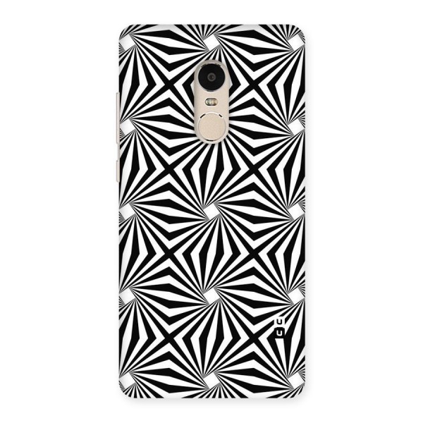 Monochromatic Swirls Back Case for Xiaomi Redmi Note 4