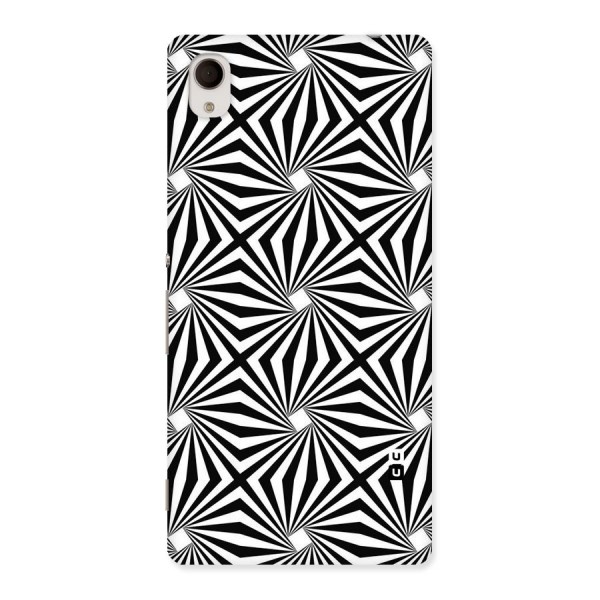 Monochromatic Swirls Back Case for Xperia M4 Aqua