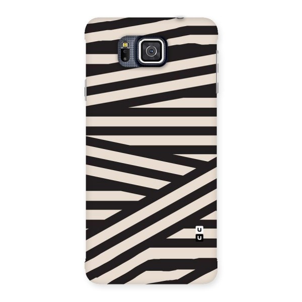 Monochrome Lines Back Case for Galaxy Alpha