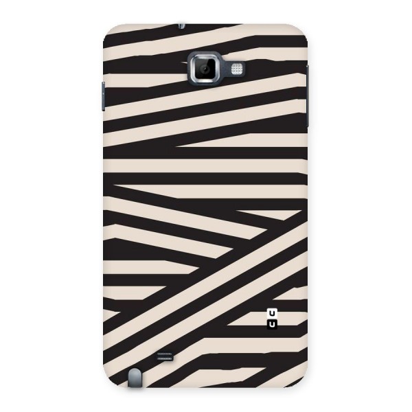 Monochrome Lines Back Case for Galaxy Note