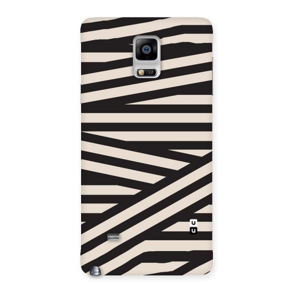 Monochrome Lines Back Case for Galaxy Note 4