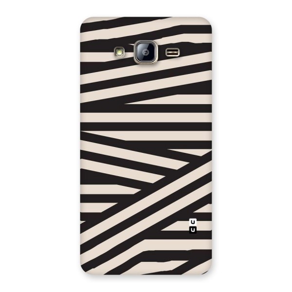 Monochrome Lines Back Case for Galaxy On5