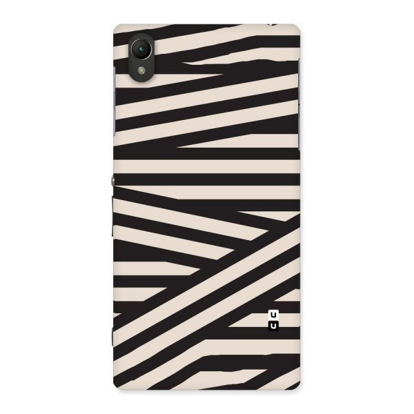 Monochrome Lines Back Case for Sony Xperia Z1