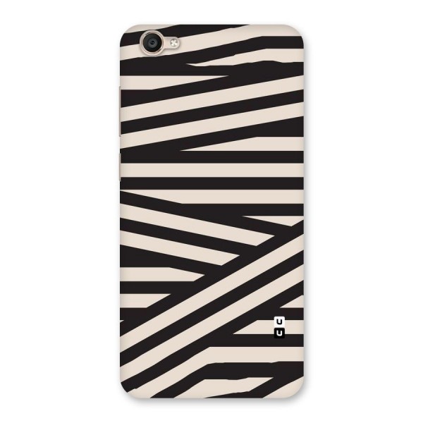 Monochrome Lines Back Case for Vivo Y55s