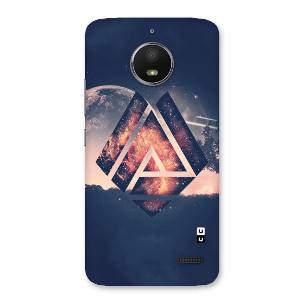 Moon Abstract Back Case for Moto E4