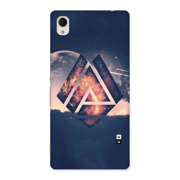 Moon Abstract Back Case for Sony Xperia M4