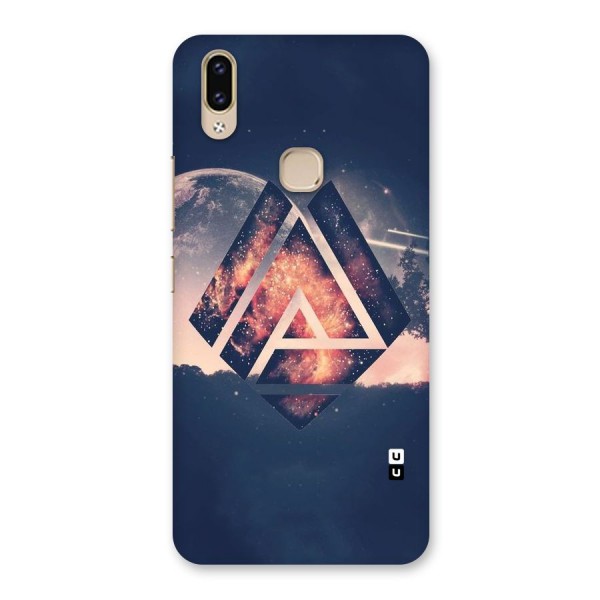 Moon Abstract Back Case for Vivo V9