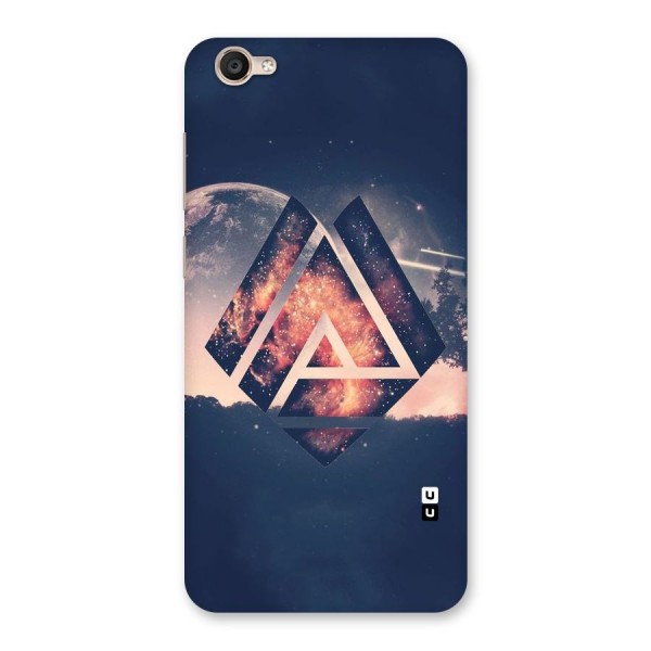 Moon Abstract Back Case for Vivo Y55s