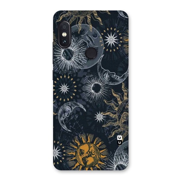 Moon And Sun Back Case for Redmi Note 5 Pro