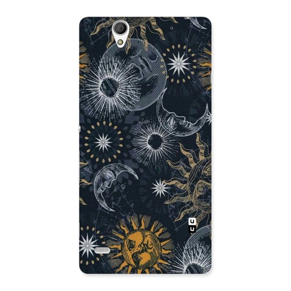 Moon And Sun Back Case for Sony Xperia C4