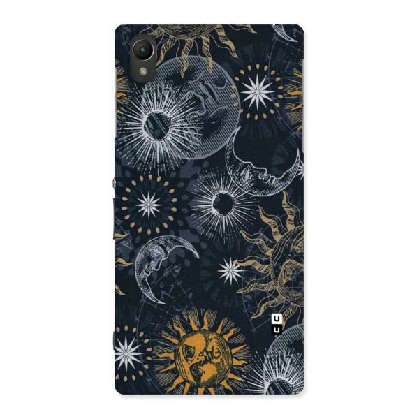 Moon And Sun Back Case for Sony Xperia Z1