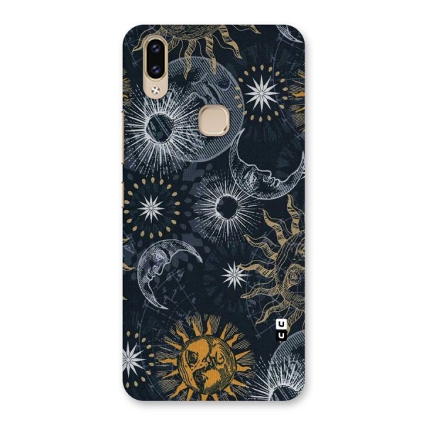 Moon And Sun Back Case for Vivo V9