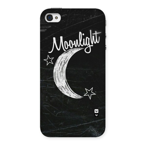 Moon Light Back Case for iPhone 4 4s