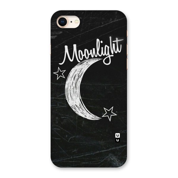 Moon Light Back Case for iPhone 8