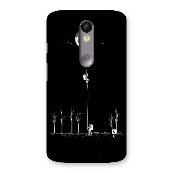 Moon Man Back Case for Moto X Force