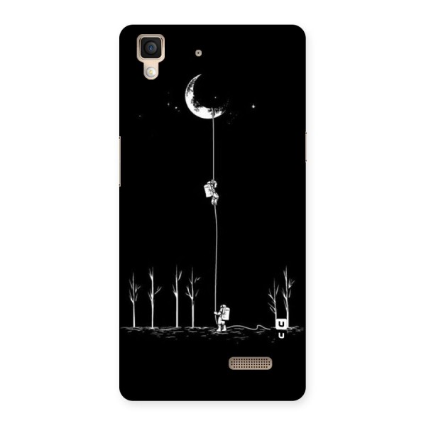 Moon Man Back Case for Oppo R7