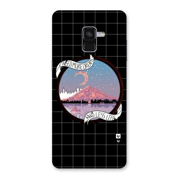 More Dreams Back Case for Galaxy A8 Plus