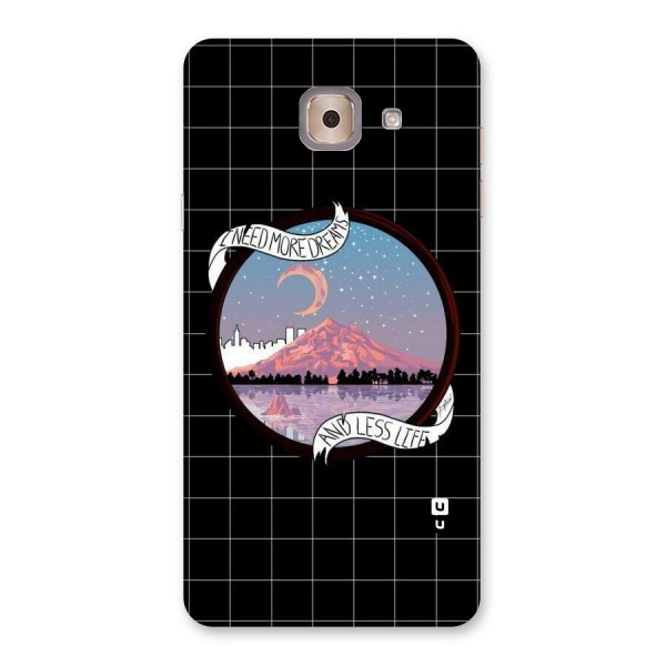 More Dreams Back Case for Galaxy J7 Max