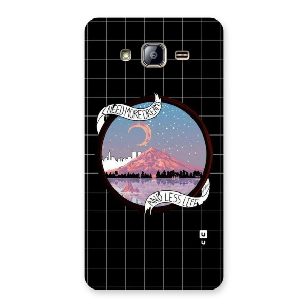 More Dreams Back Case for Galaxy On5