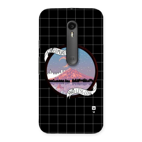 More Dreams Back Case for Moto G3