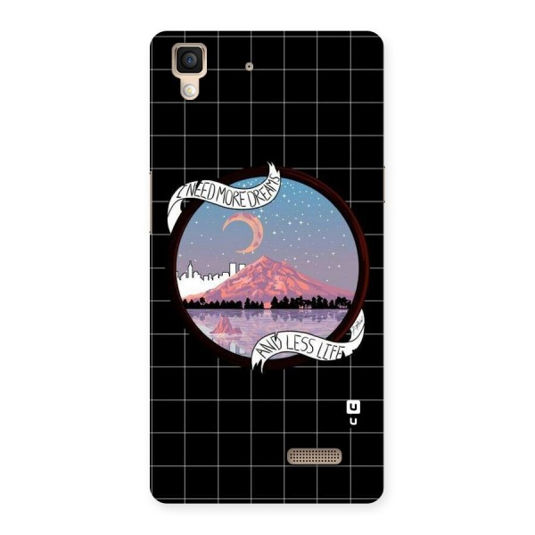 More Dreams Back Case for Oppo R7