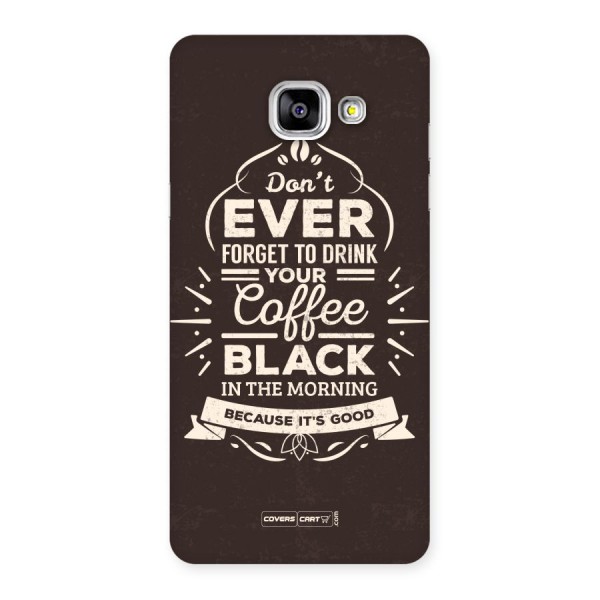 Morning Coffee Love Back Case for Galaxy A5 2016