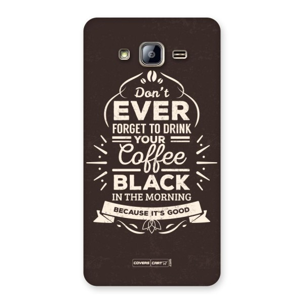 Morning Coffee Love Back Case for Galaxy On5