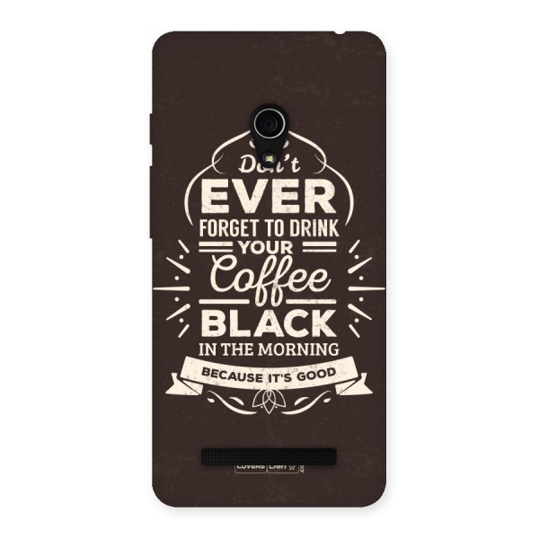 Morning Coffee Love Back Case for Zenfone 5