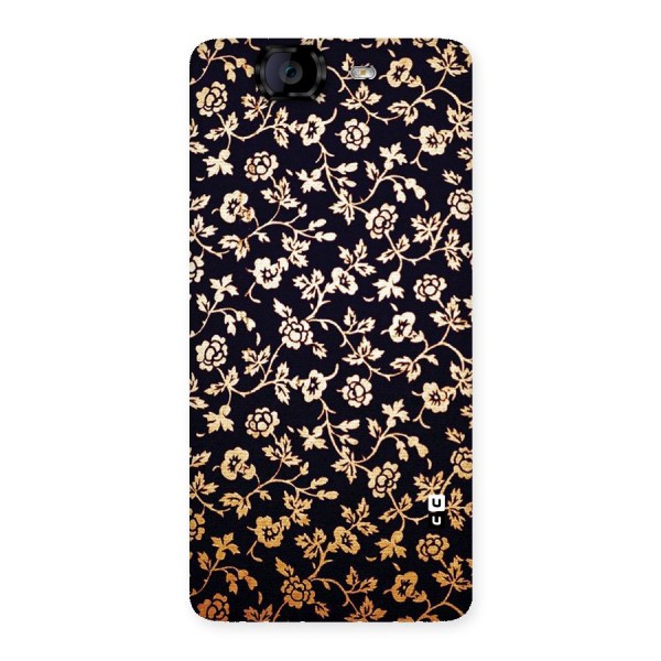 Most Beautiful Floral Back Case for Canvas Knight A350