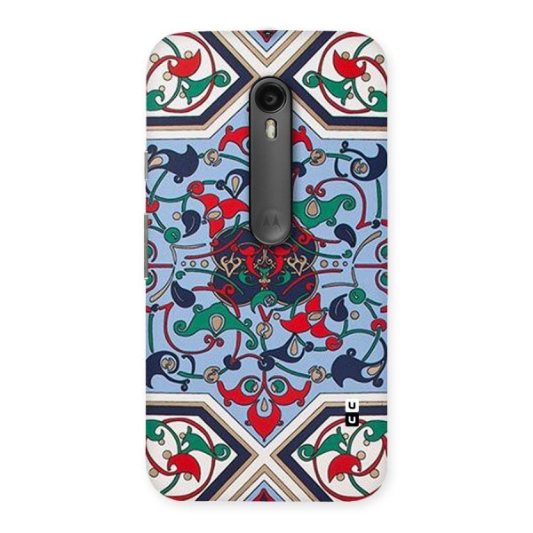 Multi Block Pattern Back Case for Moto G3