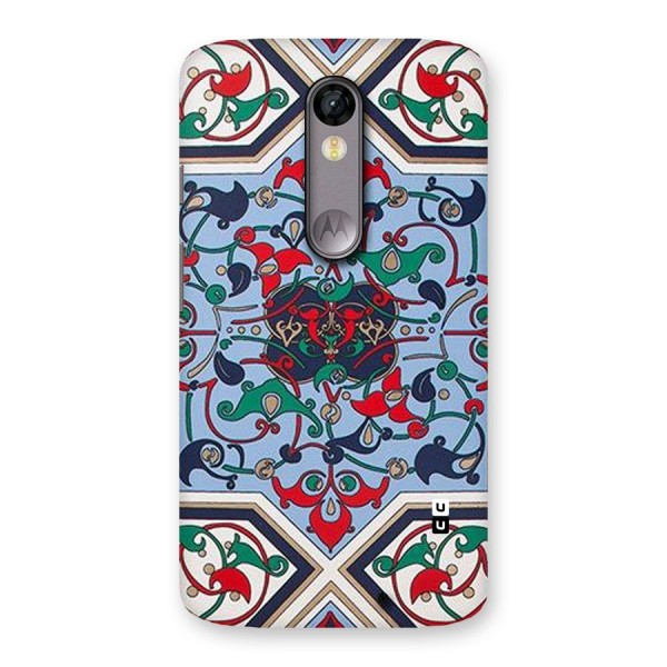 Multi Block Pattern Back Case for Moto X Force