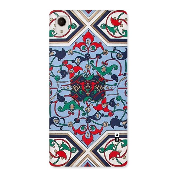 Multi Block Pattern Back Case for Sony Xperia M4