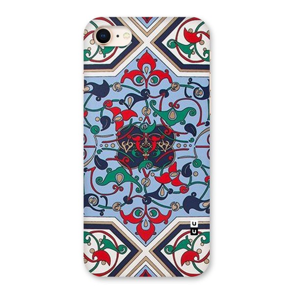 Multi Block Pattern Back Case for iPhone 8
