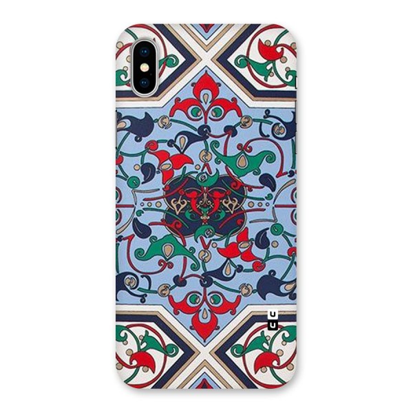 Multi Block Pattern Back Case for iPhone X