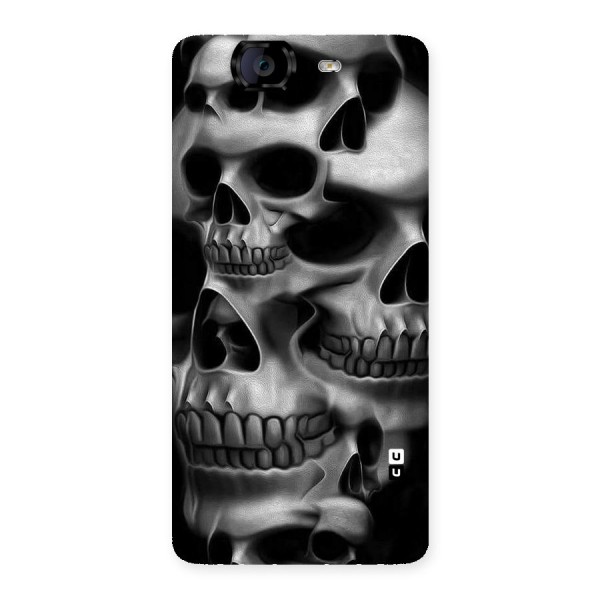 Multiple Skulls Back Case for Canvas Knight A350