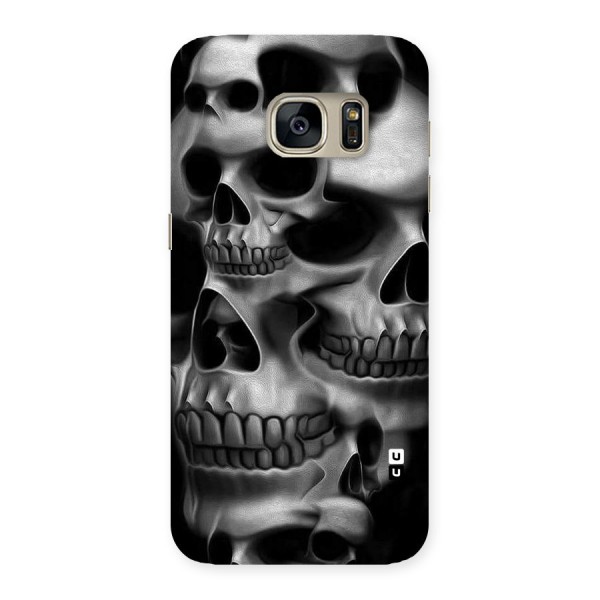 Multiple Skulls Back Case for Galaxy S7